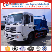 dongfeng kingrun 8cbm capacity of swing arm refuse collector